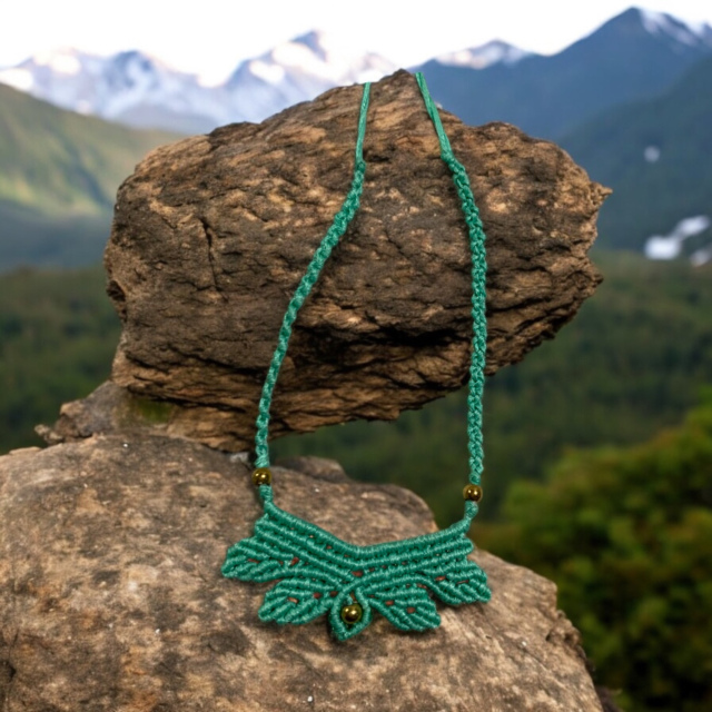 Macrame Necklace 14