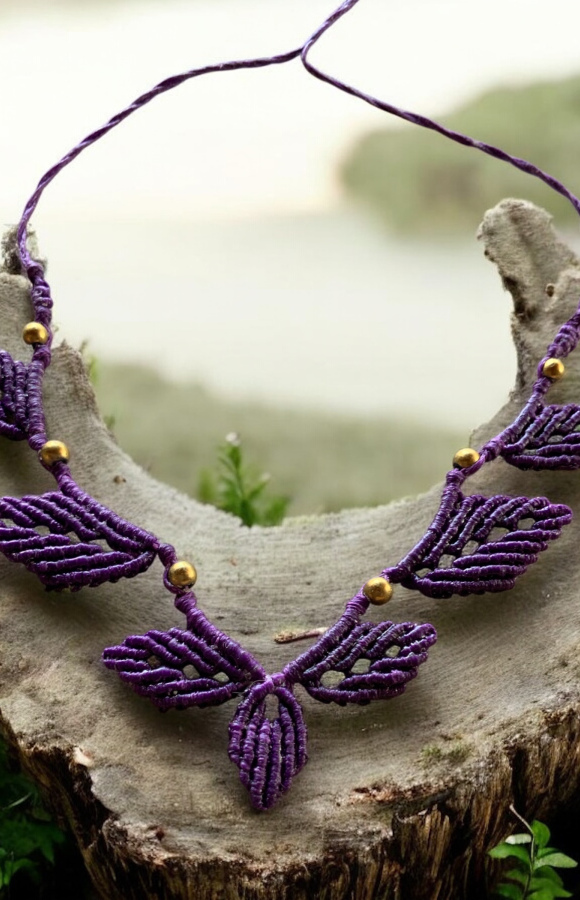 Macrame Necklace 19