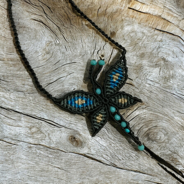 Butterfly macrame 11