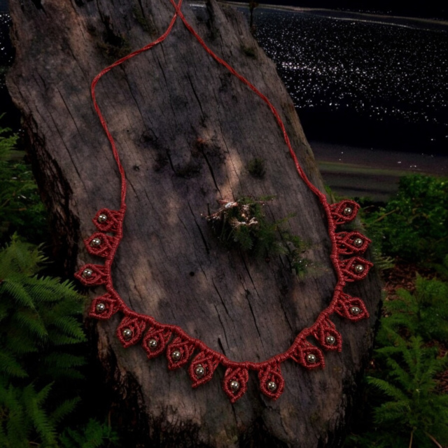 Macrame Necklace 13