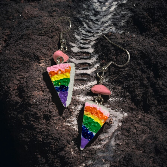 Rainbow cakes 1
