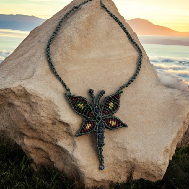 Butterfly macrame 10
