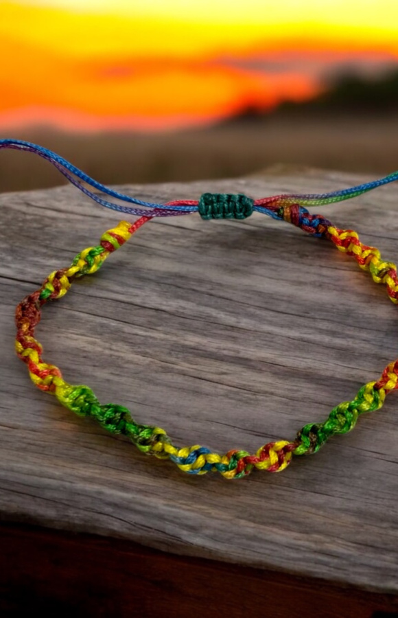 Rainbow Macrame