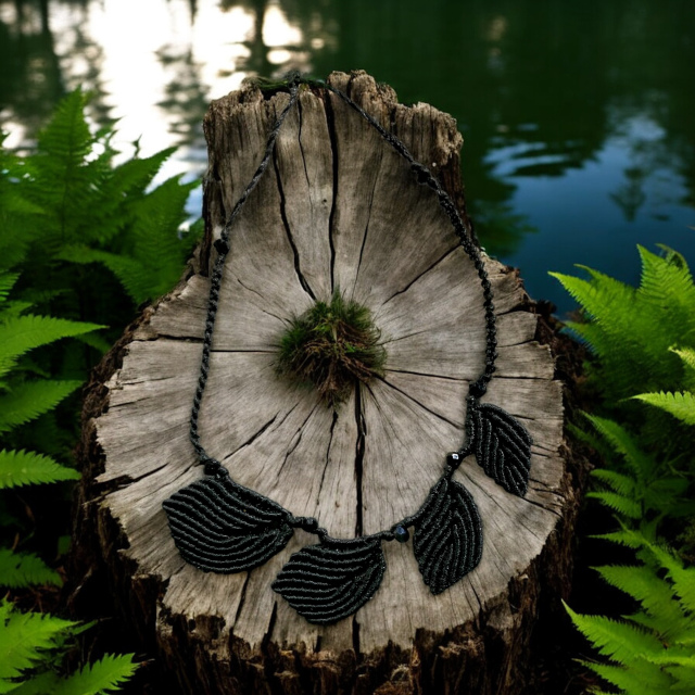 Macrame Necklace 4
